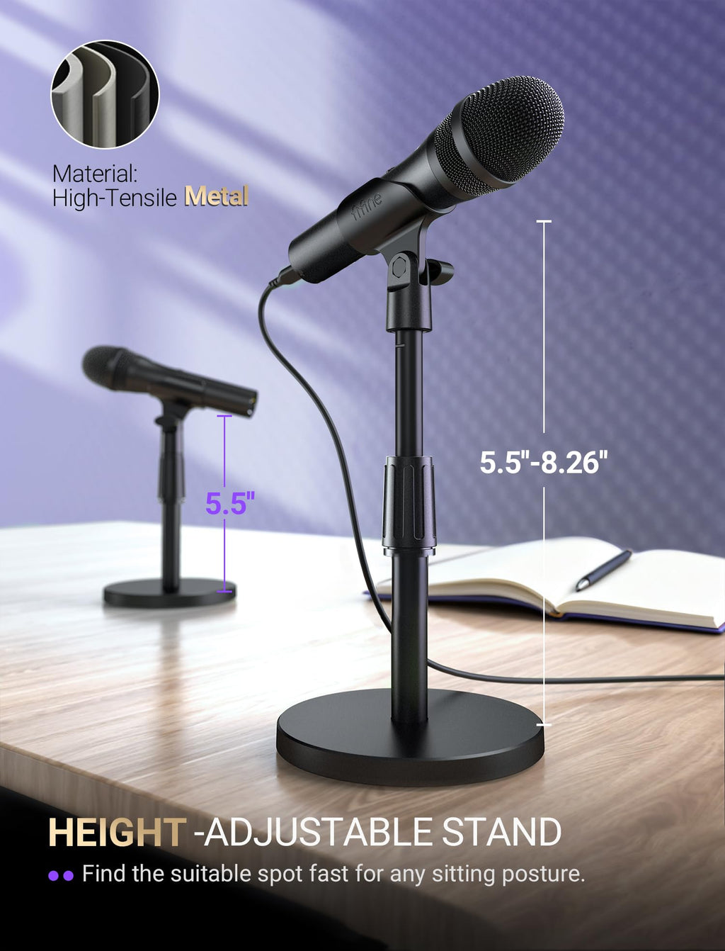 USB/XLR Dynamic Microphone B463439