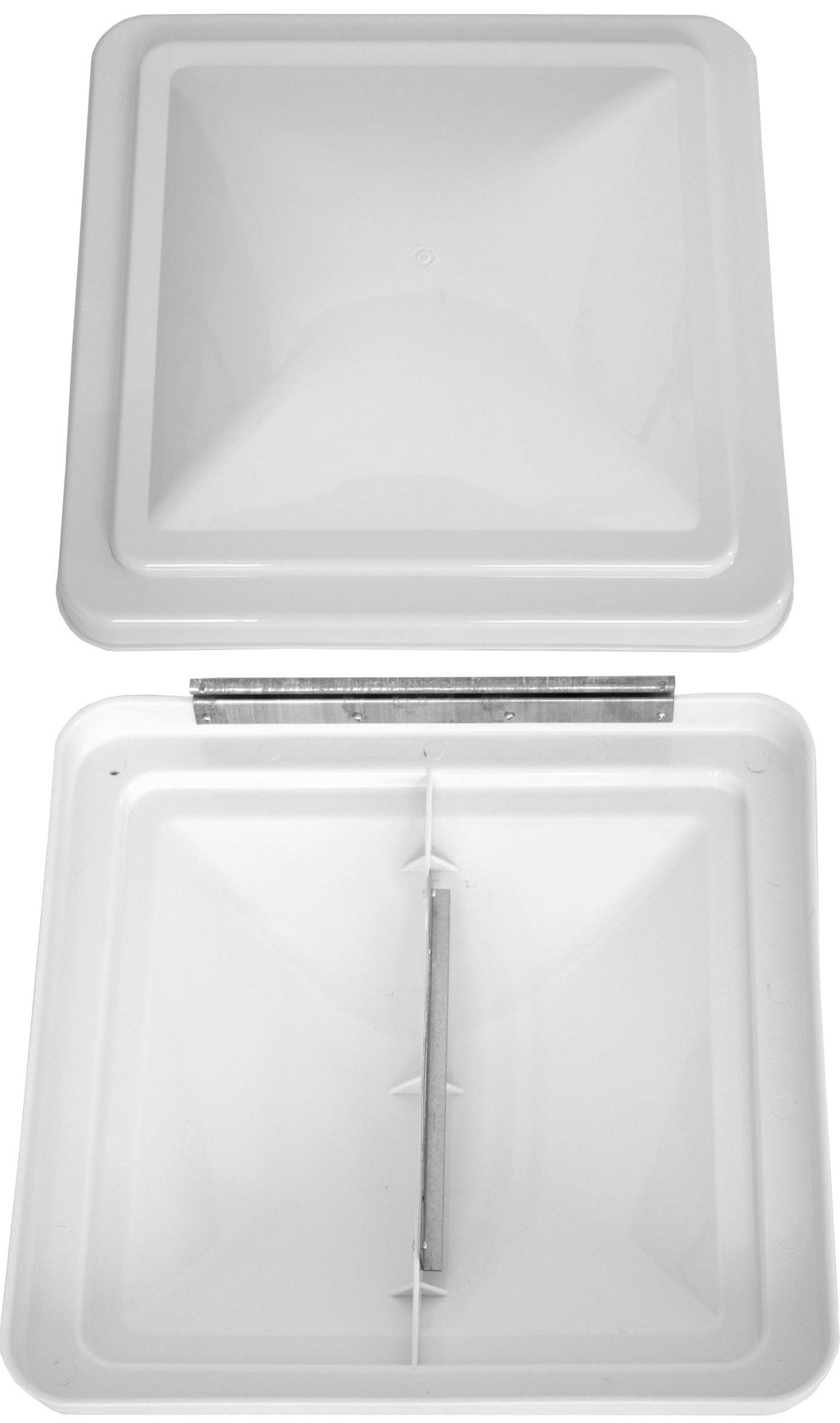 2 Pack 14 Inch White RV Roof Vent Cover M121907