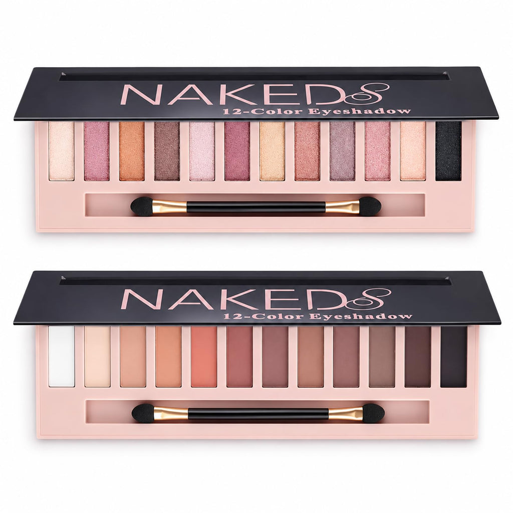 2 Pack Shimmer & Matte Eyeshadow Palette E380