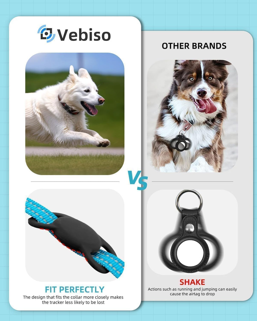 Smart GPS Dog Collar 2 Pack S761