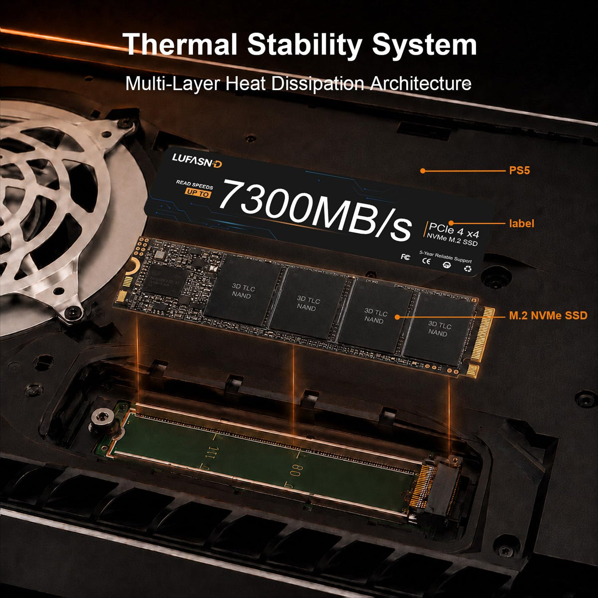 2TB NVMe SSD M.2 2280 PCIe Gen4 Z101