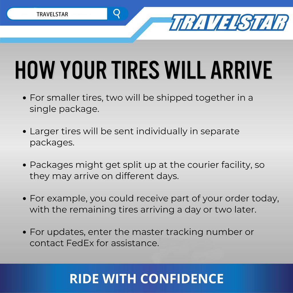 Set of 4 275/55R20 Tires H957
