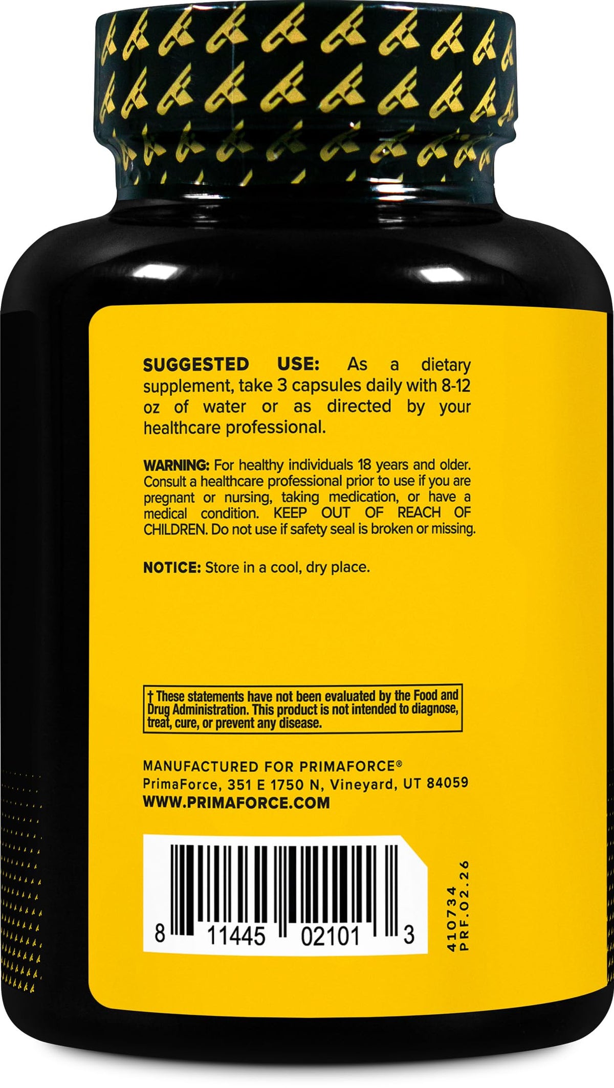 Nitric Oxide Booster 120 Capsules Z59492