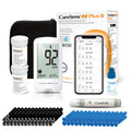 Bluetooth Blood Glucose Monitor Kit with 100 Test Strips and 100 Lancets G903