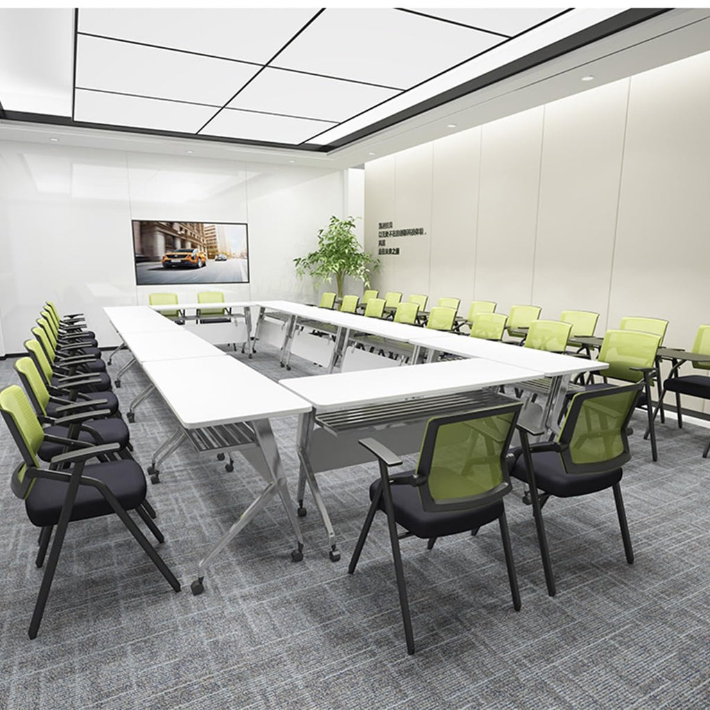 Foldable Mesh Office Chair with Writing Board C6893