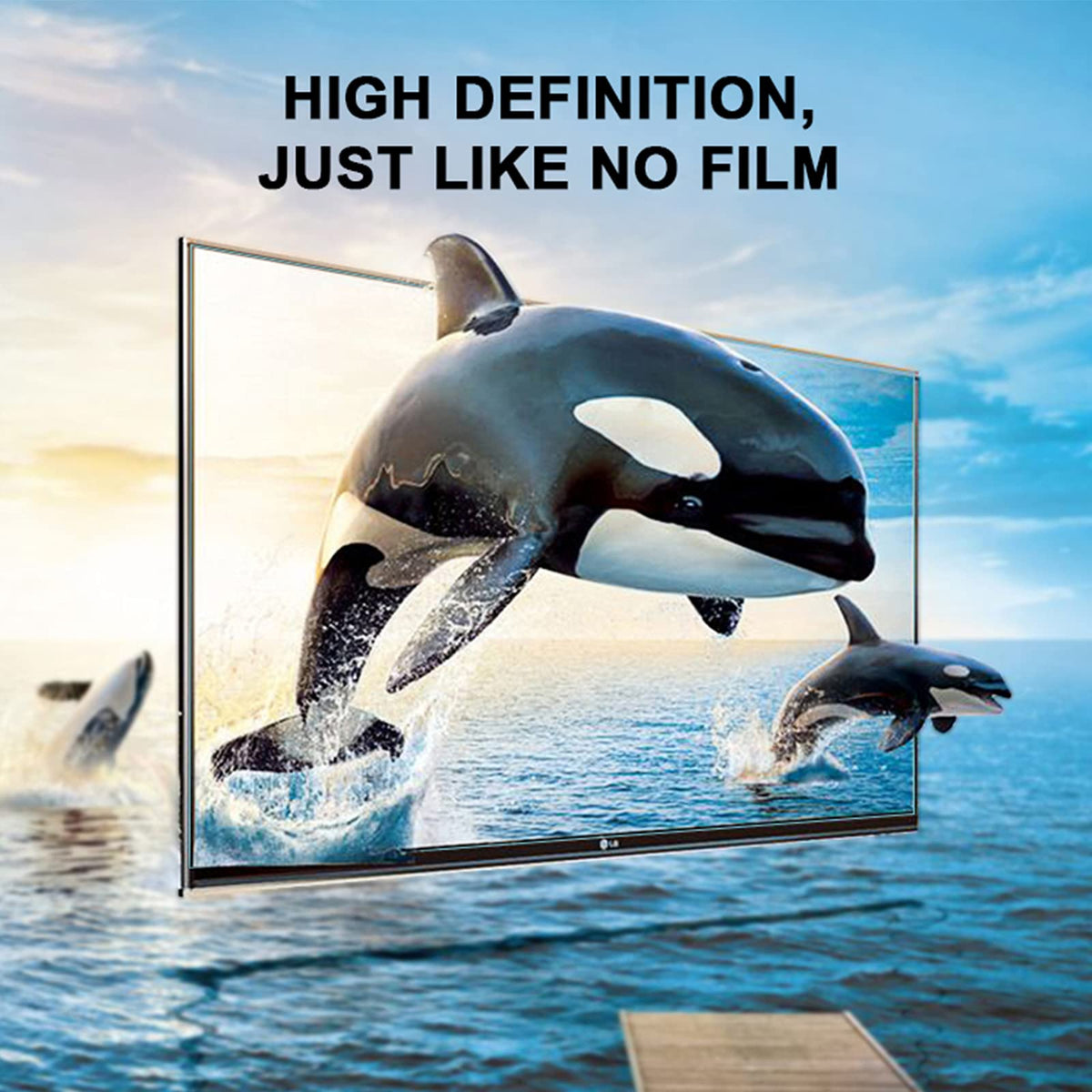 Anti-Glare Screen Protector for 50/55/65 Inch TV D1353