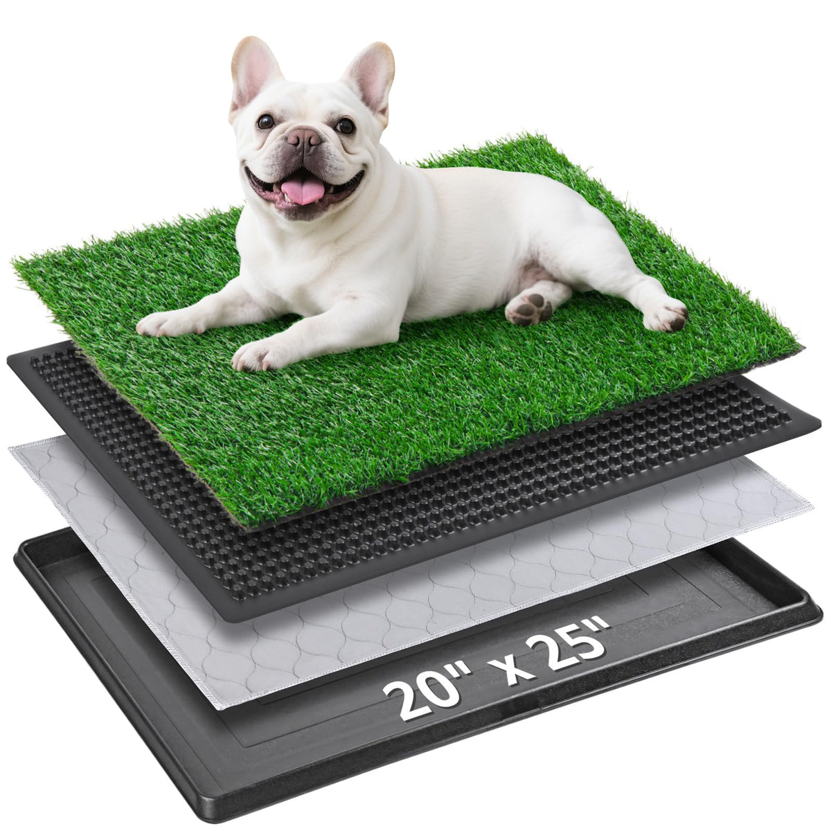Portable Dog Grass Pad with Tray C832827