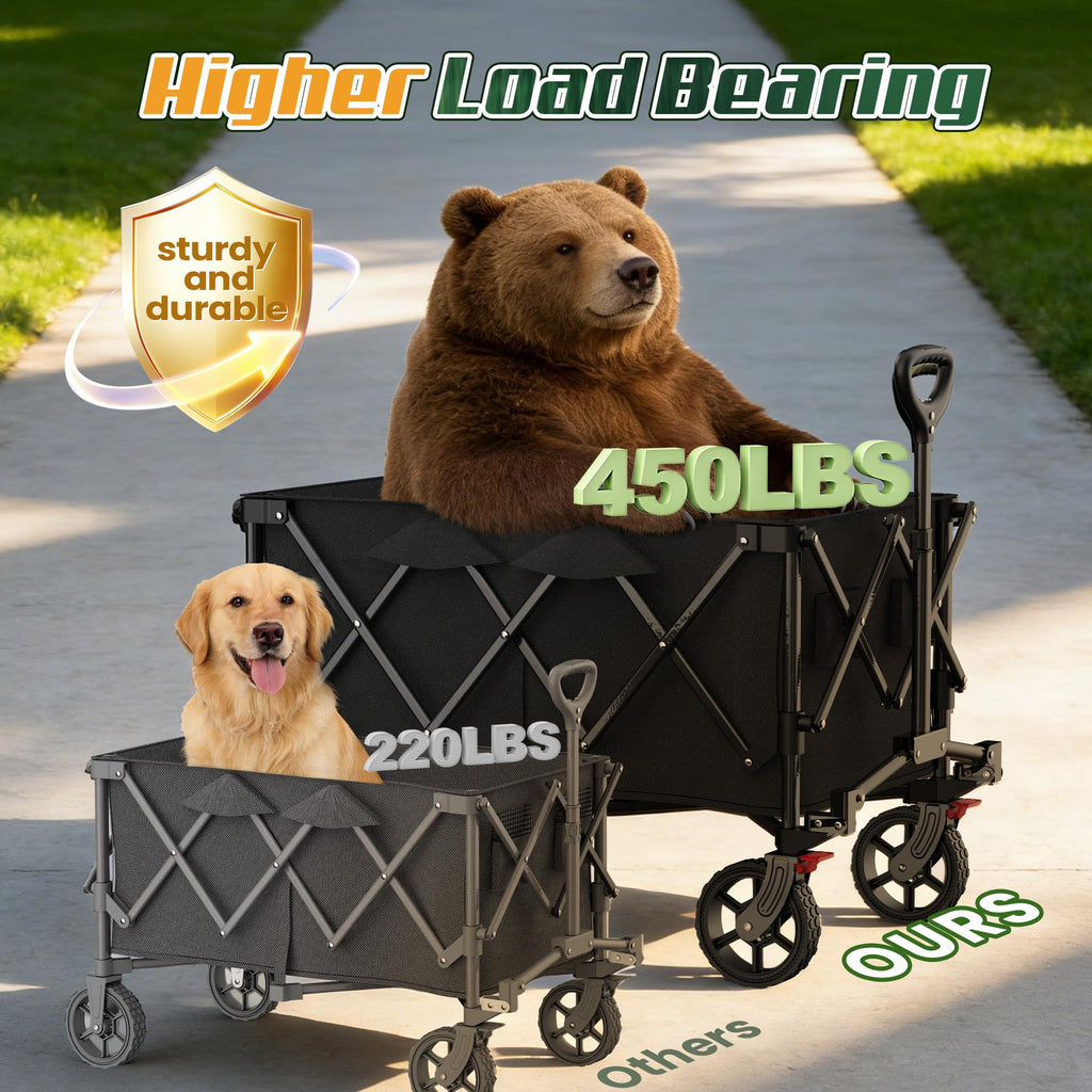 Collapsible Wagon Cart with Wheels S140137
