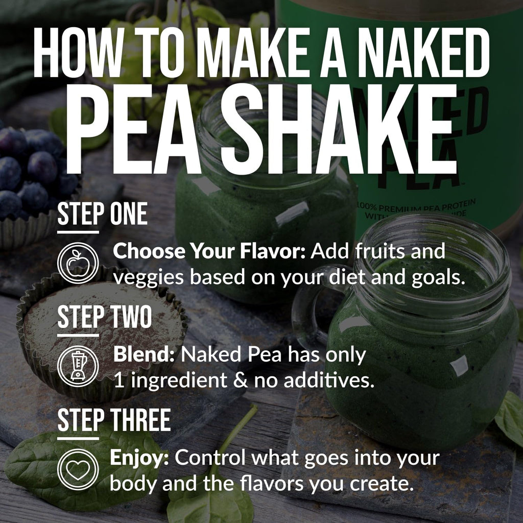 Pea Protein Powder 2LB and Powdered Peanut Butter 1.5LB Vegan Non-GMO Gluten Free T5161