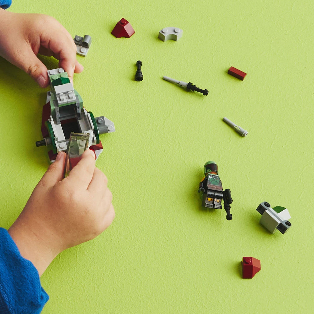 Building Toy Vehicle with Adjustable Wings and Flick Shooters K25409