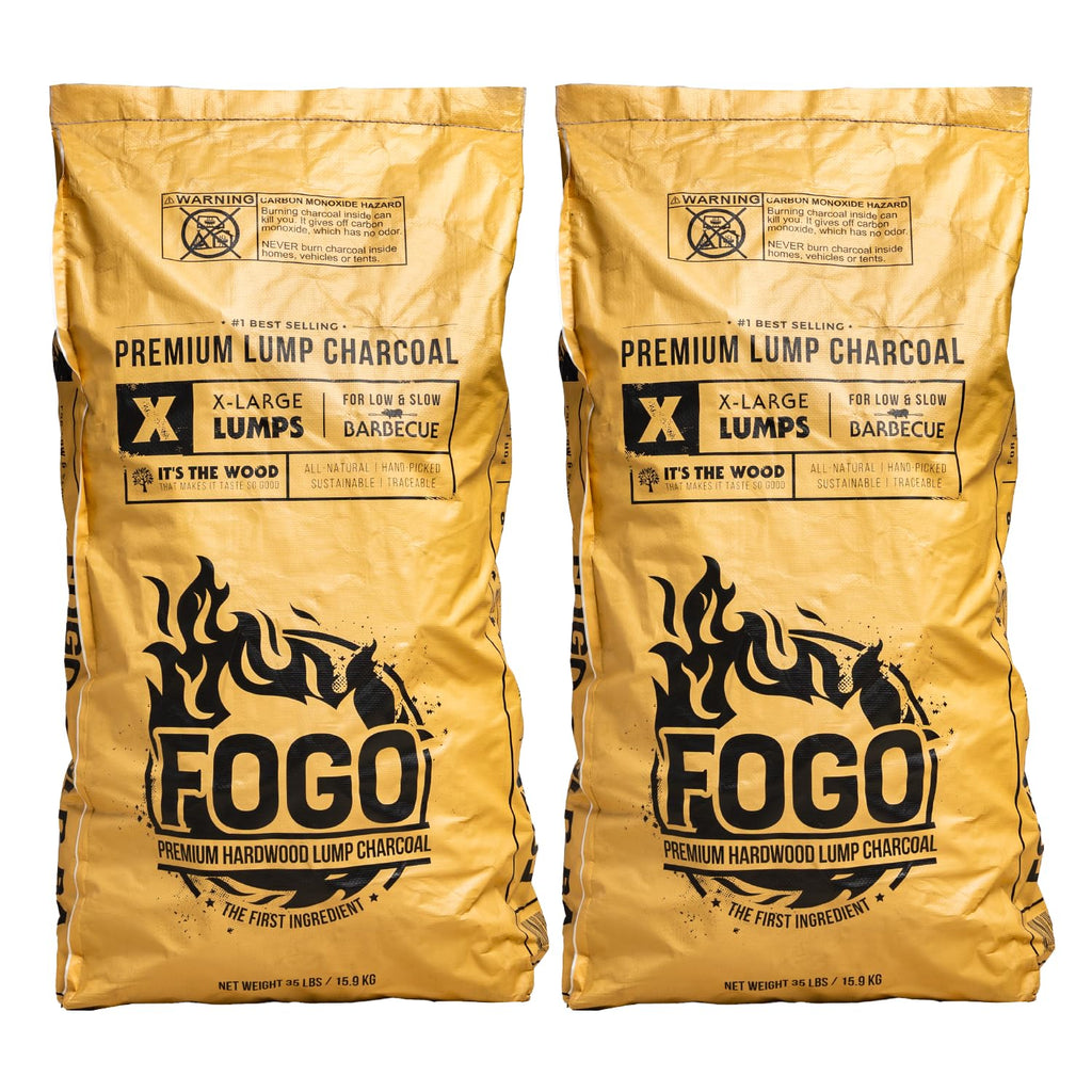 Hardwood Lump Charcoal 35 Pound Bag 2-Pack U98963