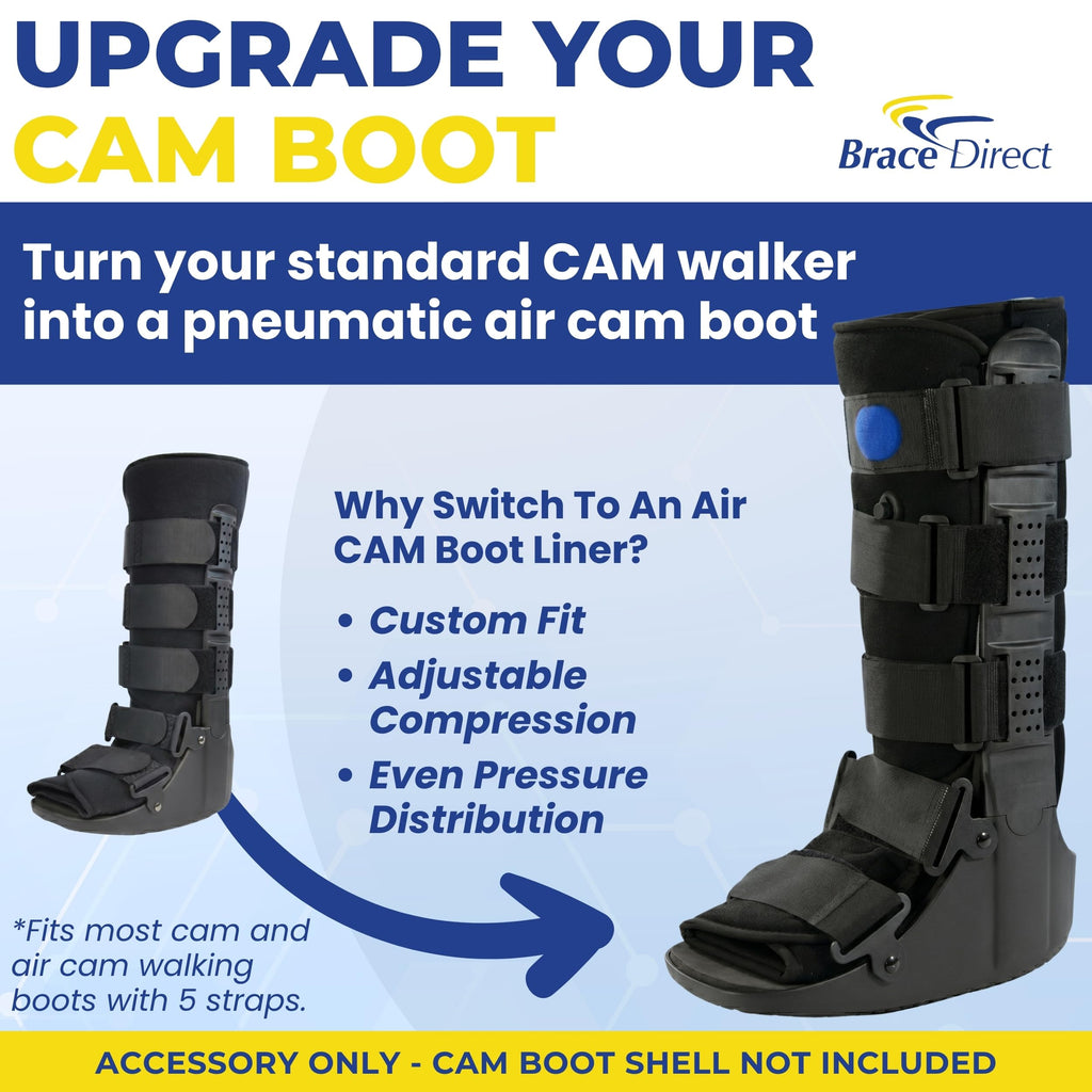 Tall Walking Boot Replacement Liner with Air Pump Bladder C2880
