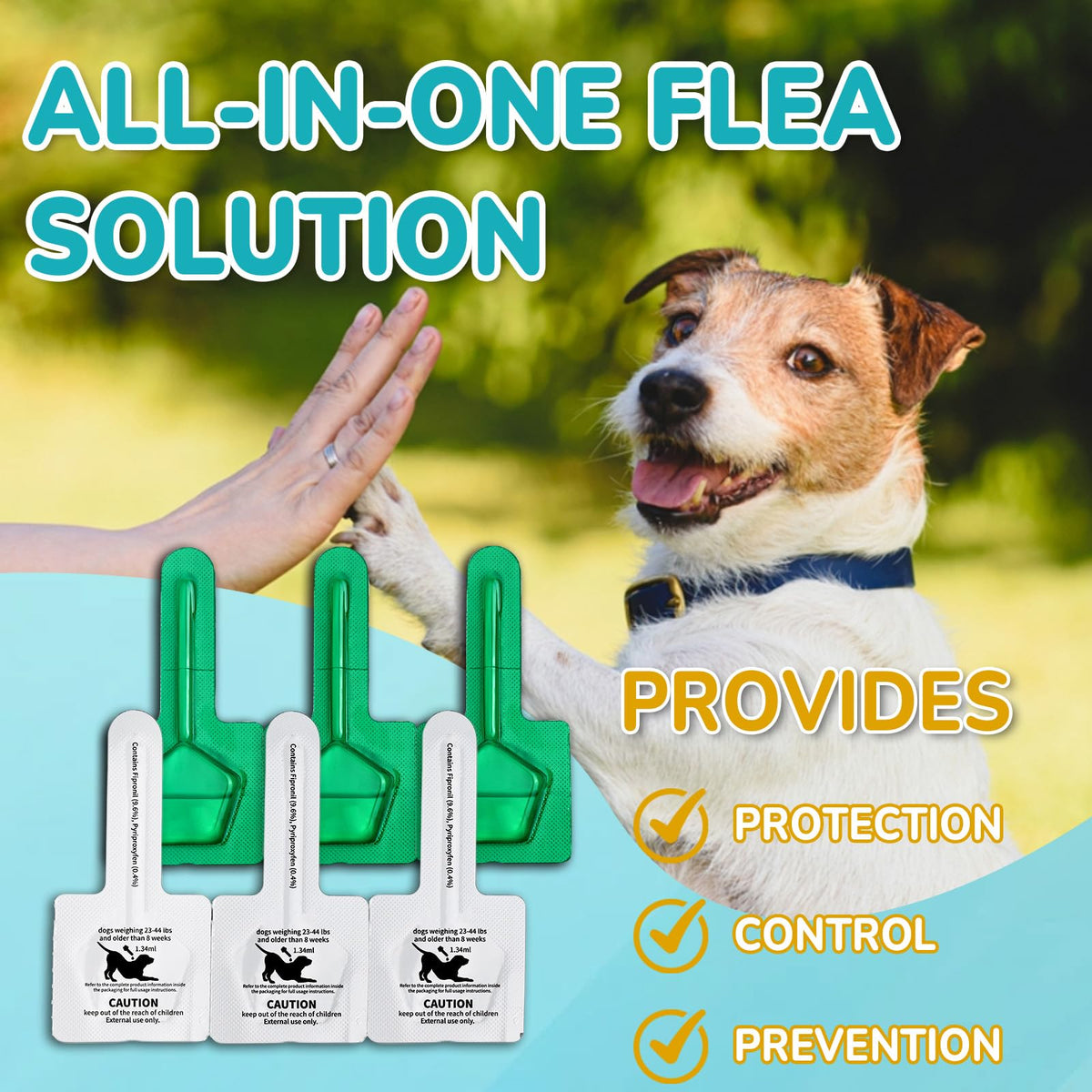 Flea and Tick Prevention for Medium Dogs O98400