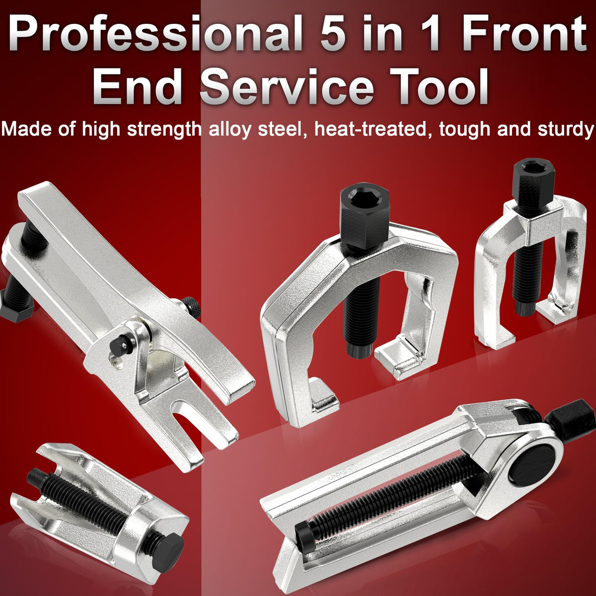 5pcs Alloy Steel Ball Joint Separator Kit K950372