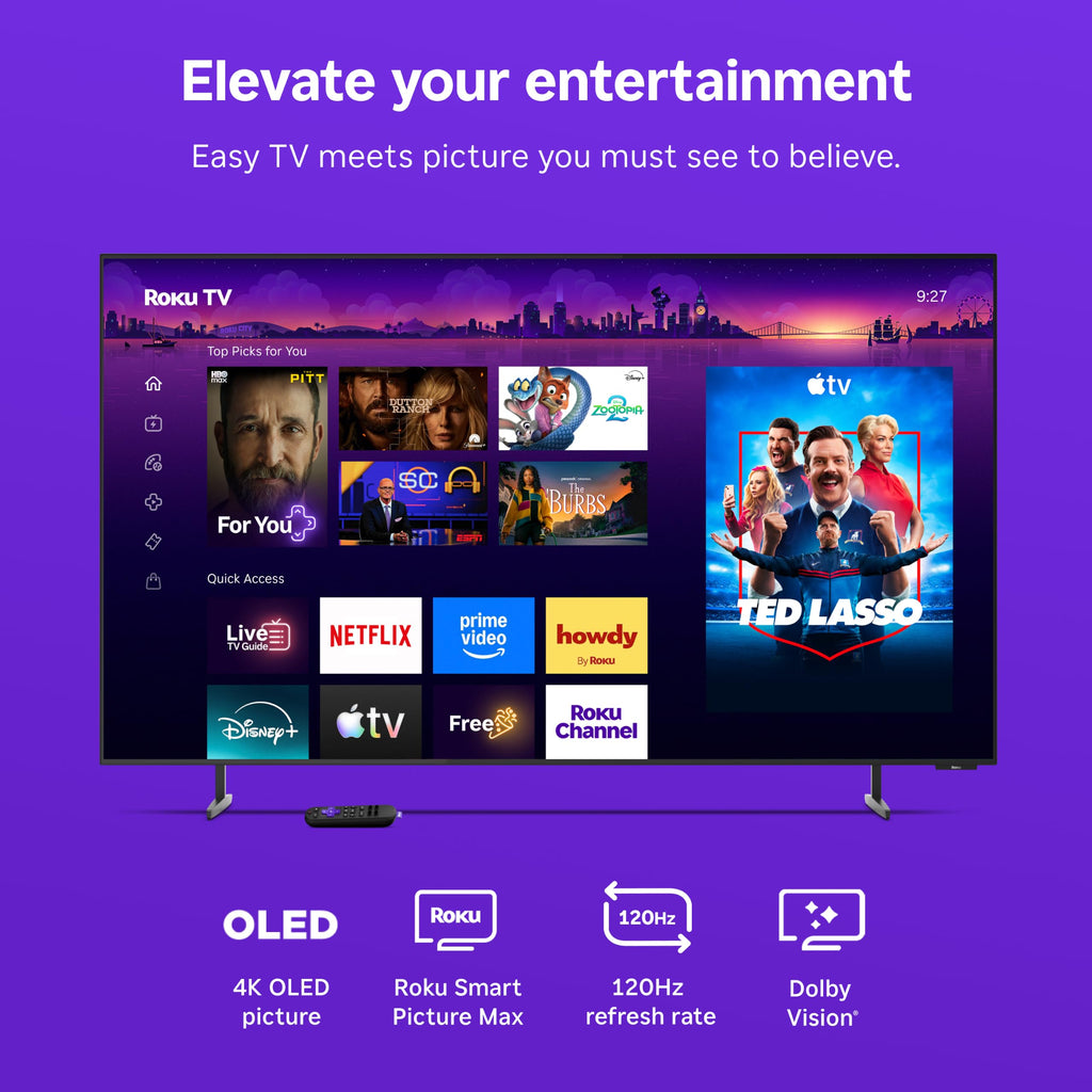 65-Inch 4K OLED 120Hz Smart TV I42012