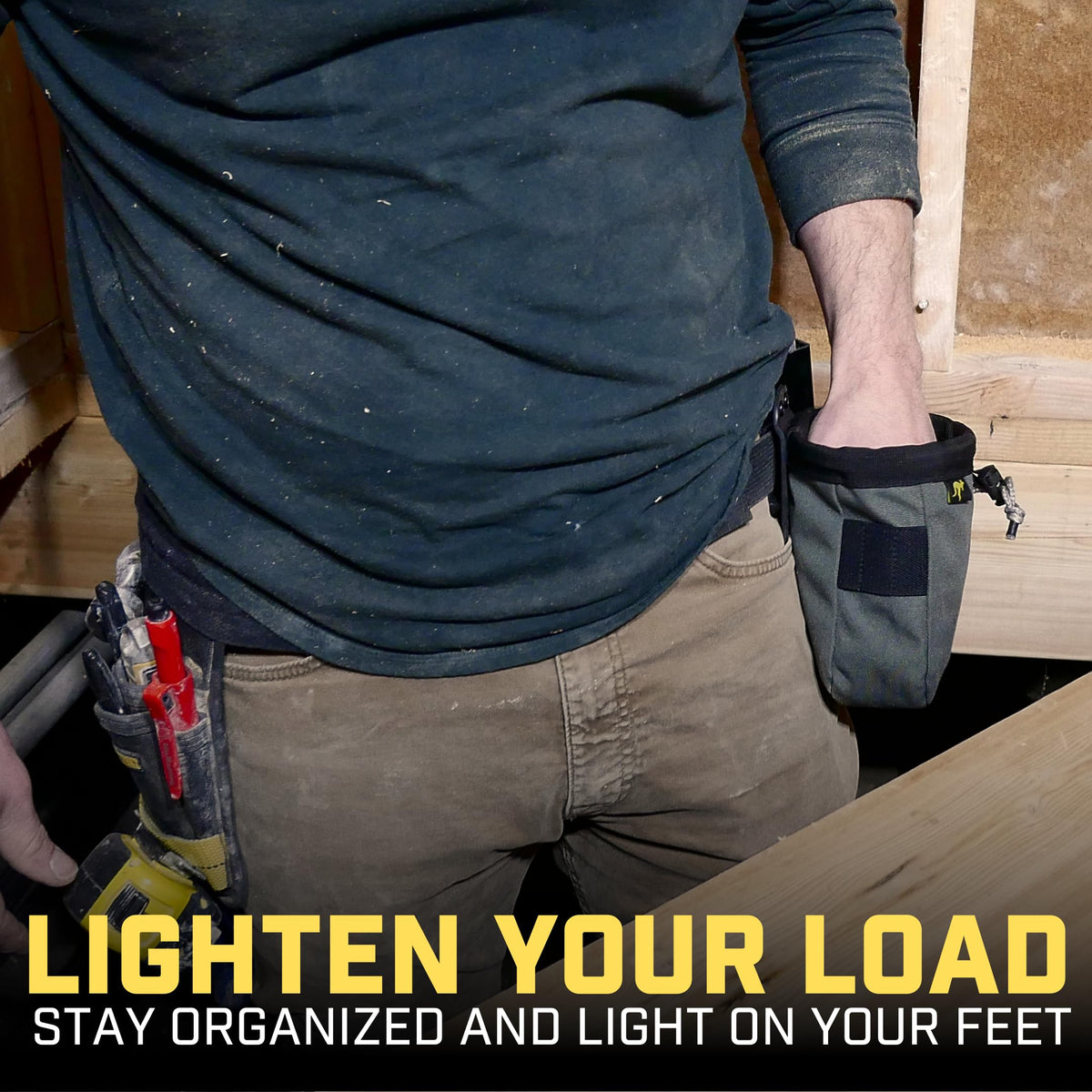 Clip-On Tool Belt Bag J5750