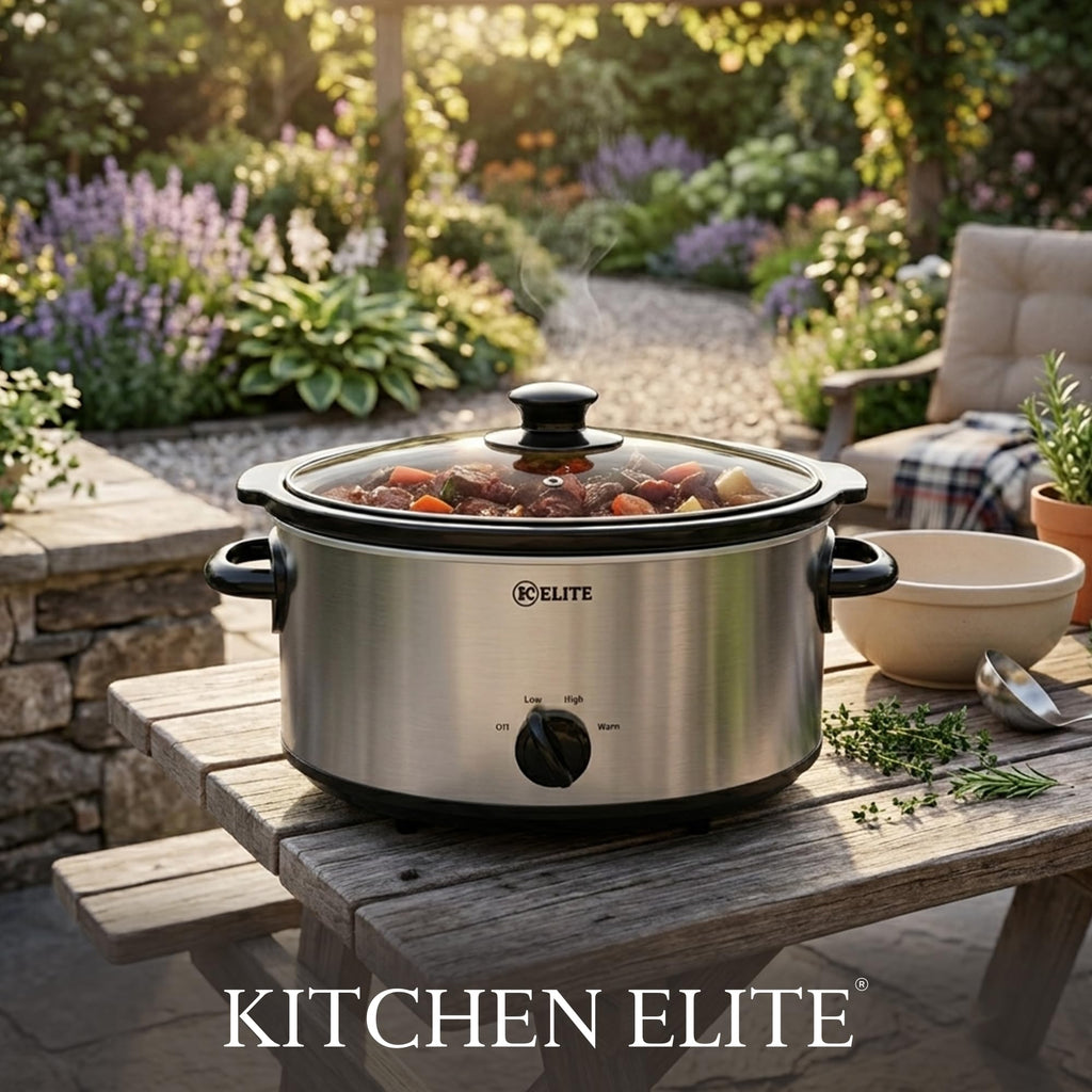 Stainless Steel 5 Quart Slow Cooker V877