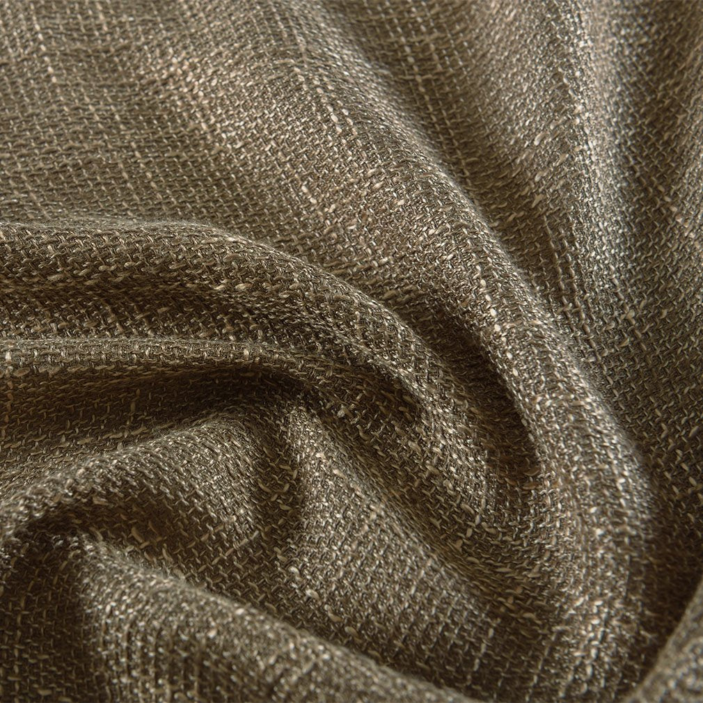 Soft Burlap Natural Tan Rod Pocket Window Curtain Panel 37" x 84" N17023