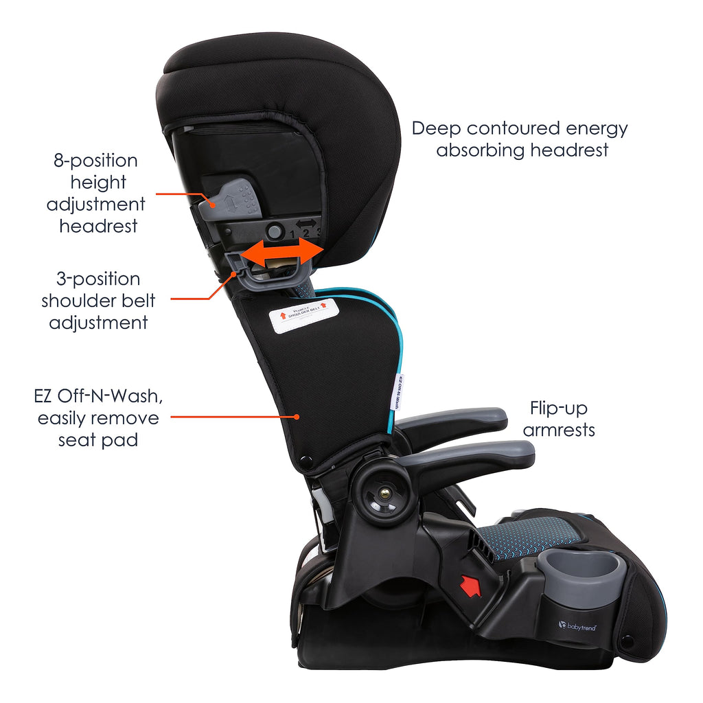 2-in-1 Folding Belt-Positioning Booster Seat O6638