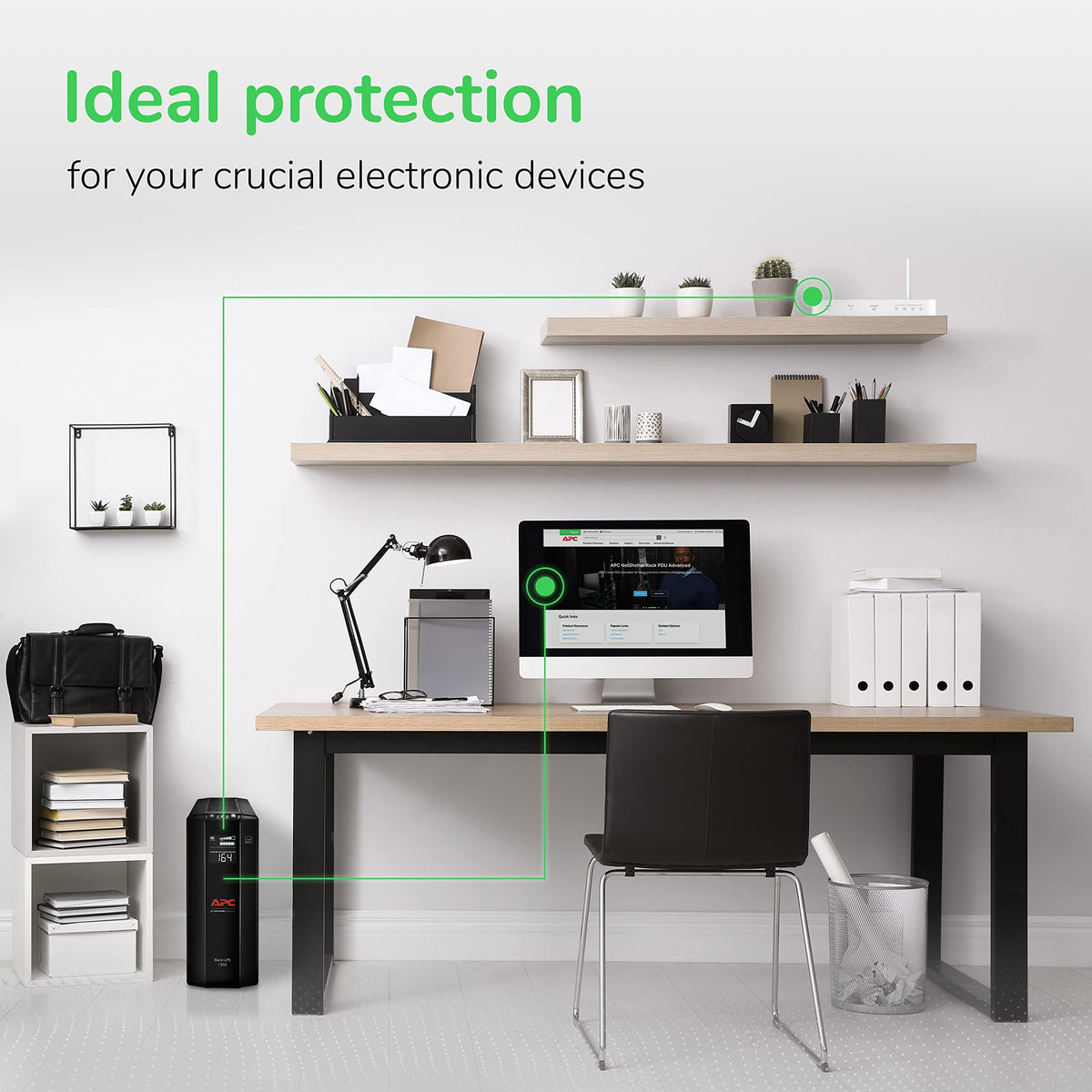 UPS Battery Backup & Surge Protector M899274