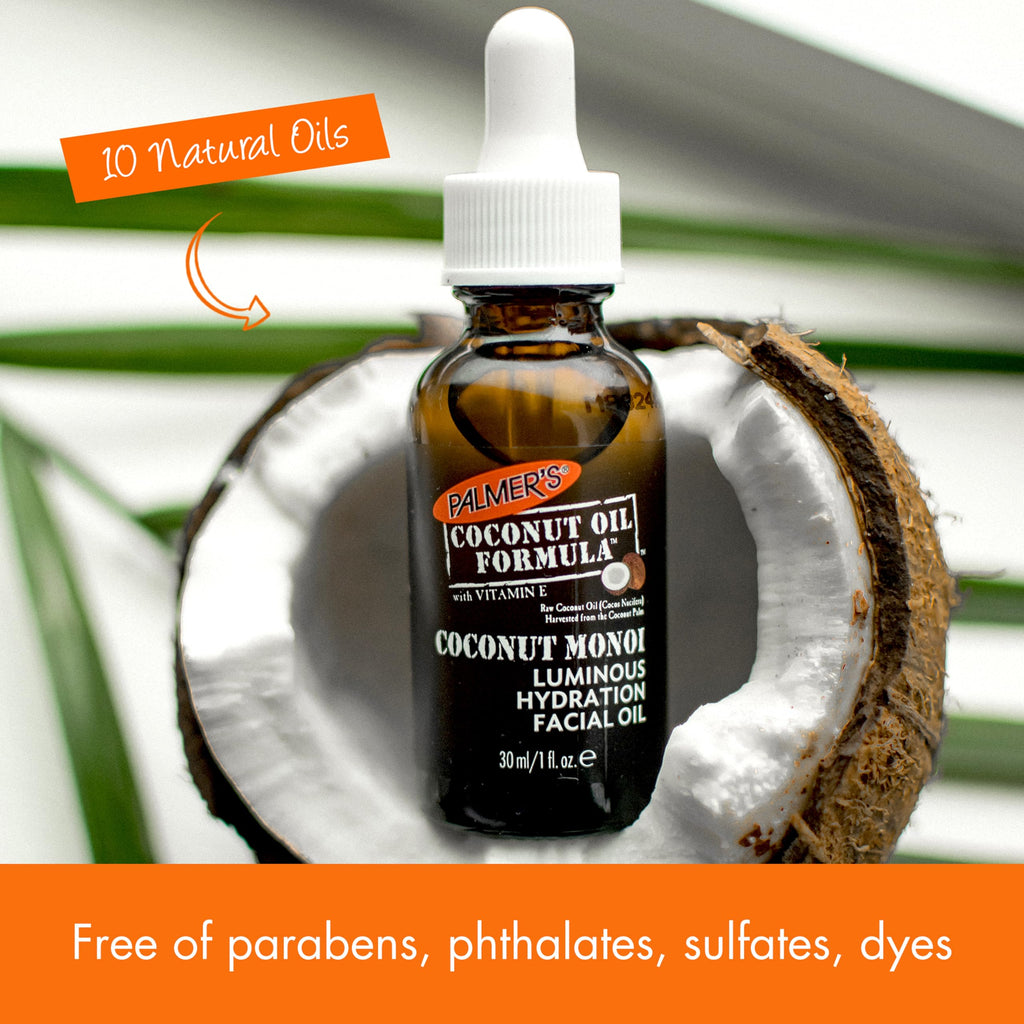 Hydrating Facial Oil with Coconut 1 Fl Oz S255