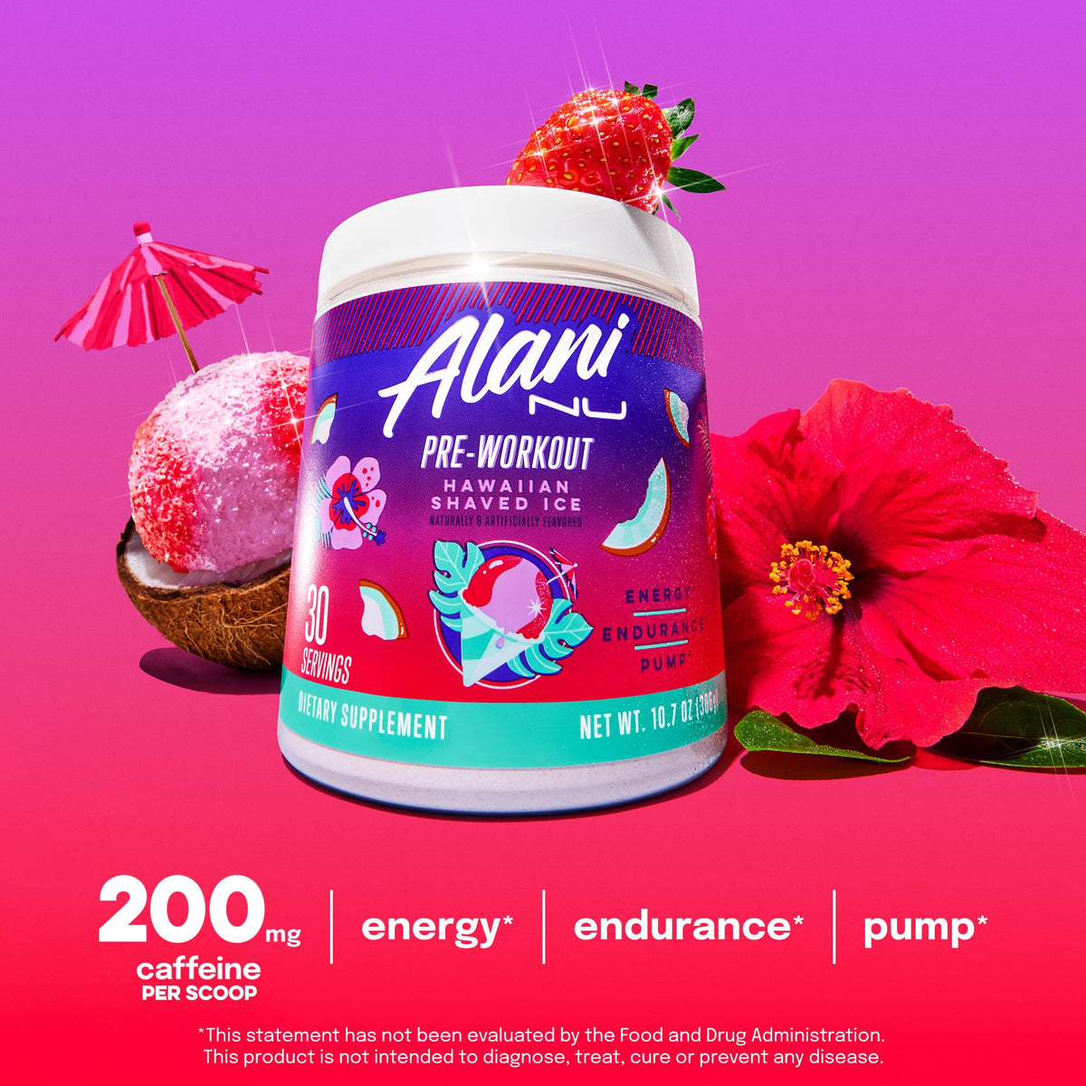 Sugar Free Pre Workout Powder 30 Servings J5332
