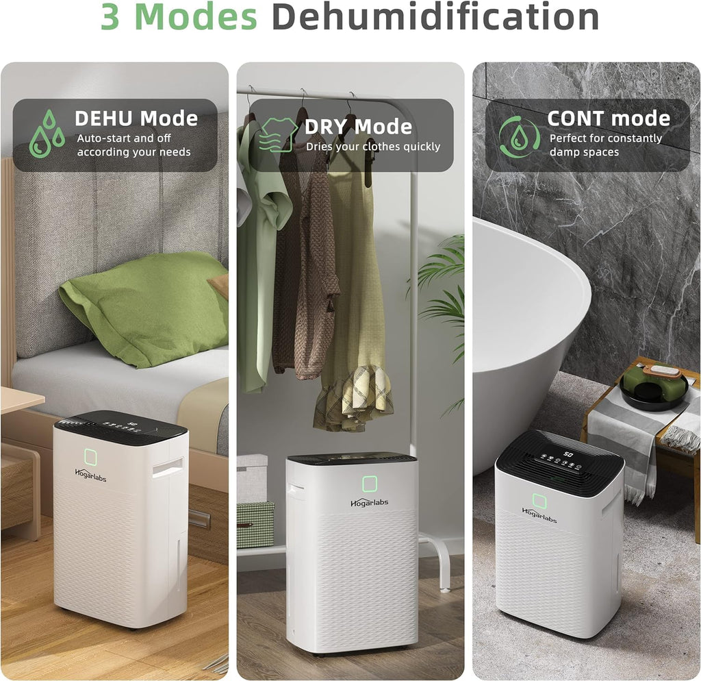 50 Pint Dehumidifier with Drain Hose & Auto Humidity Control V45854