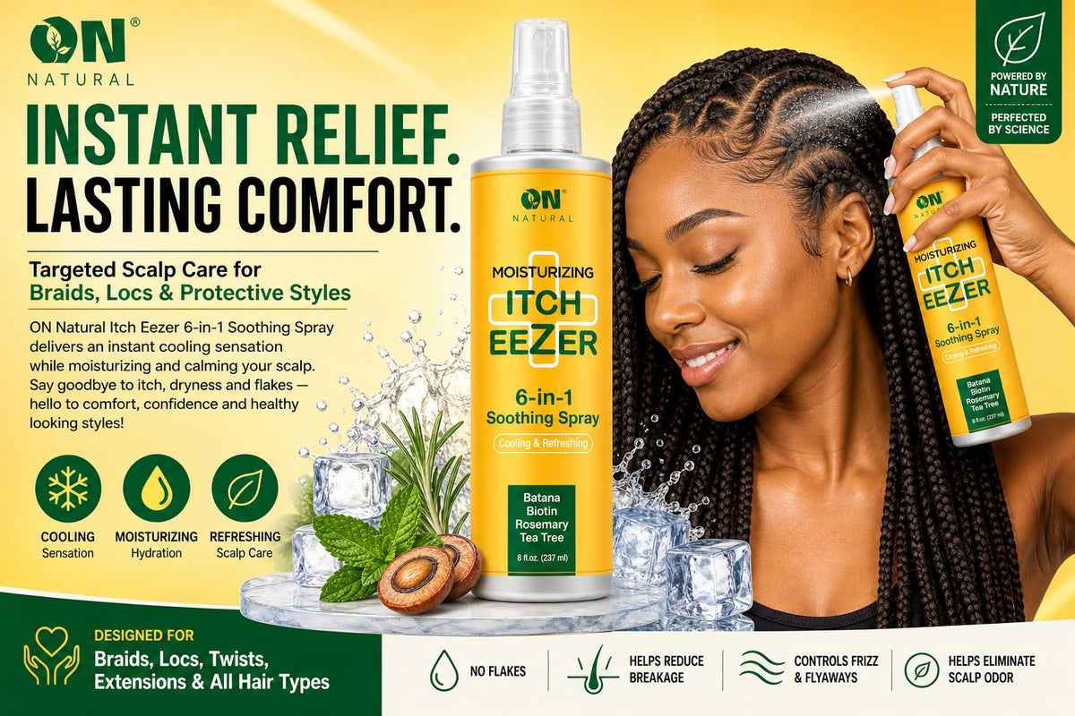 Moisturizing Soothing Spray with Batana, Biotin, Rosemary & Tea Tree 8 oz F3089