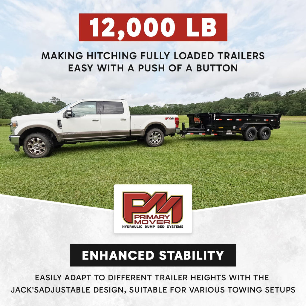 Hydraulic Trailer Jack 12,000 lb Double Acting F781756
