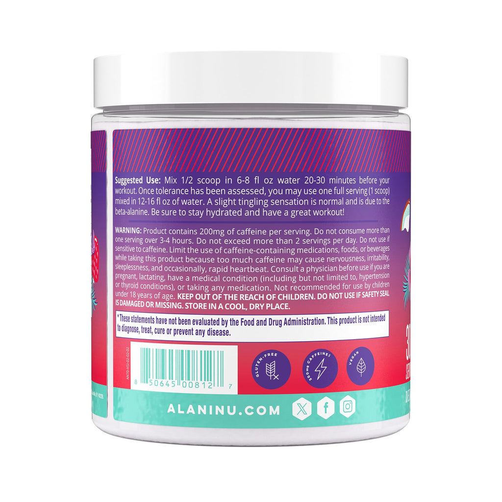 Sugar Free Pre Workout Powder 30 Servings J5332