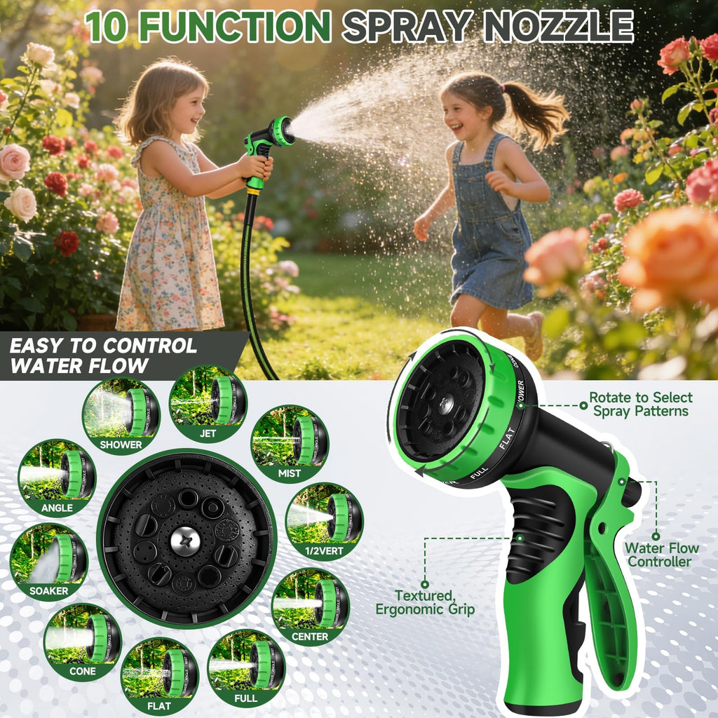 100 ft Flexible Non-Expanding Kink Free Garden Hose X55448