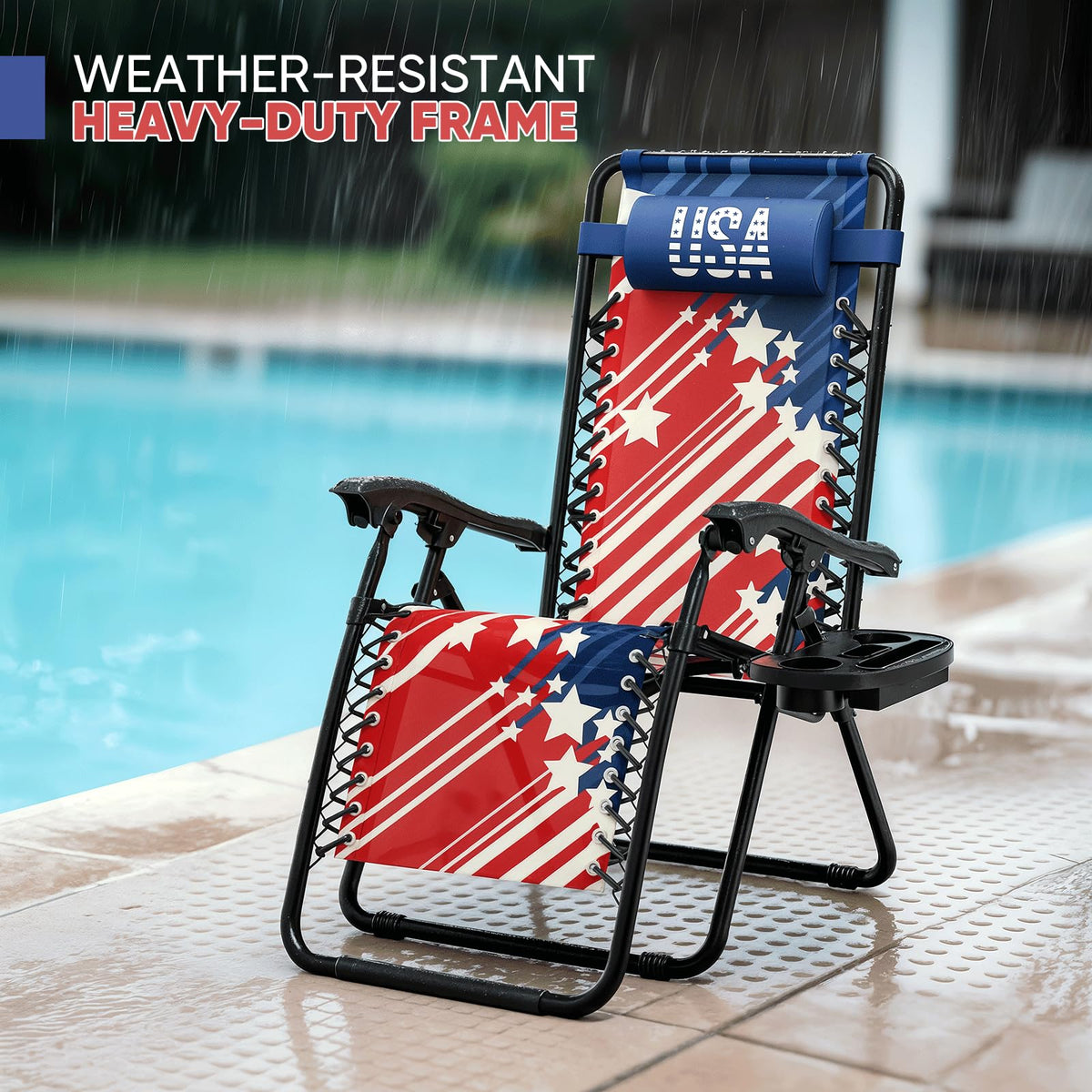 Zero Gravity Reclining Camping Chairs 2 Pack X3888