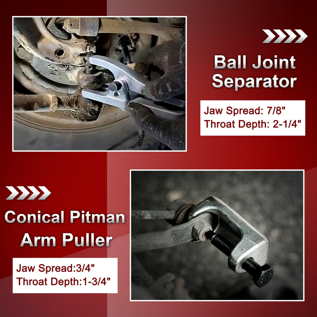 5pcs Alloy Steel Ball Joint Separator Kit K950372