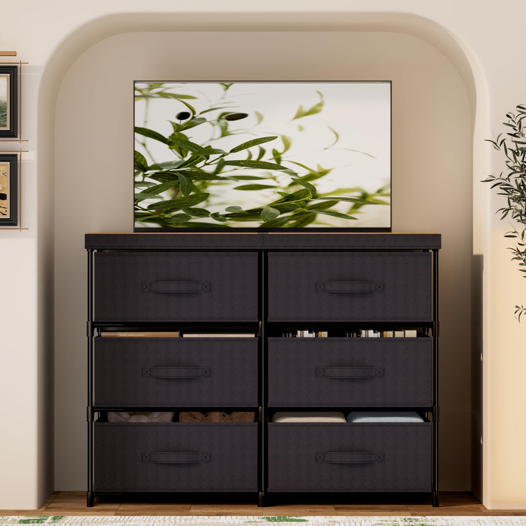 6 Fabric Drawer Dresser R104794