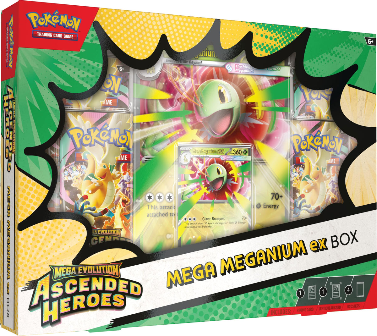 Pokemon TCG Mega Evolution Mega Meganium ex Box O946