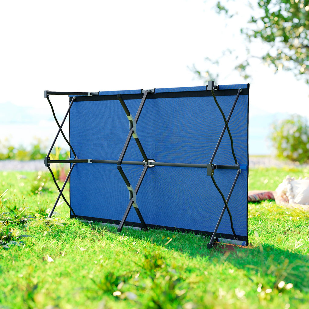 2 Person Folding Camping Cot with Carry Bag S34665