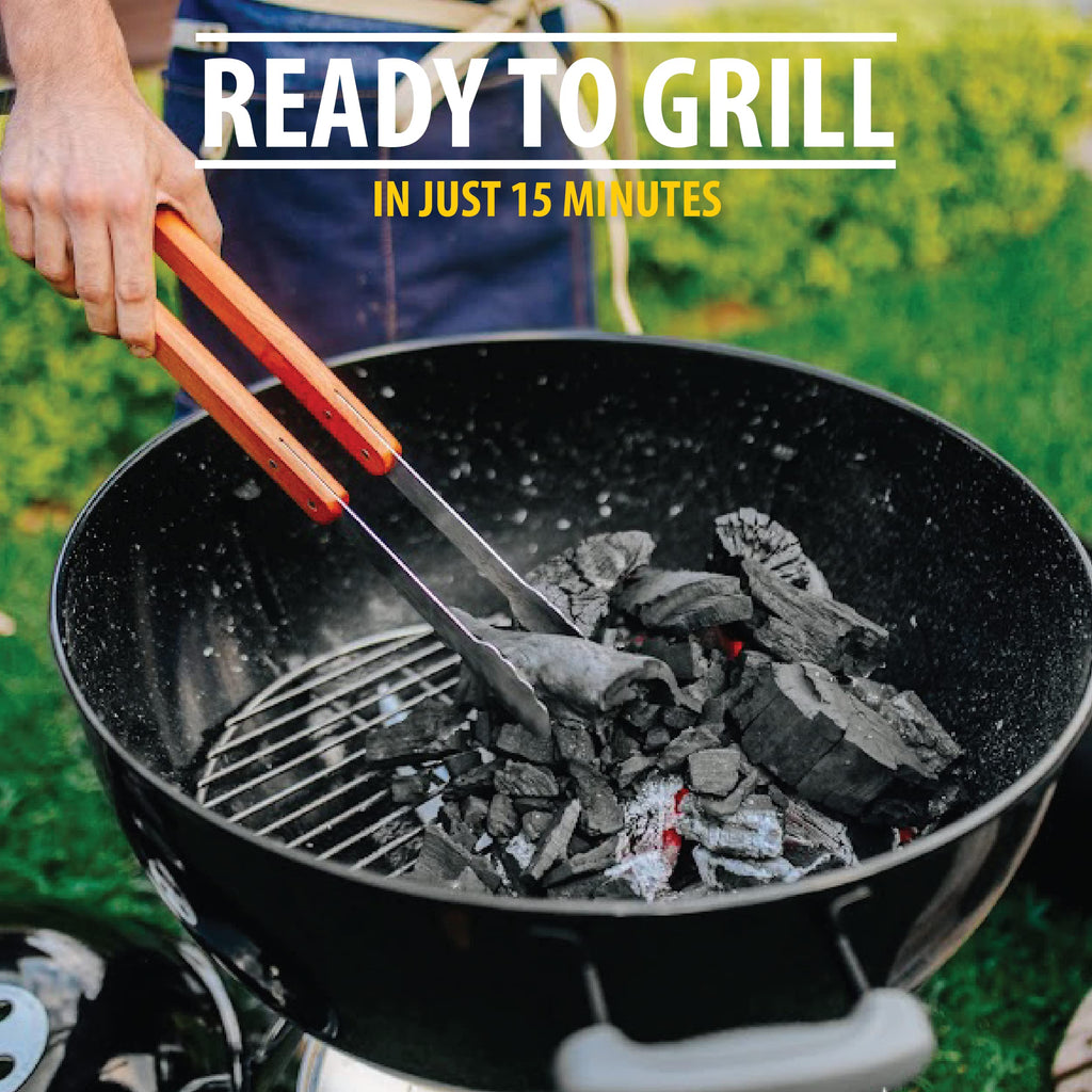 Hardwood Lump Charcoal 35 Pound Bag 2-Pack U98963