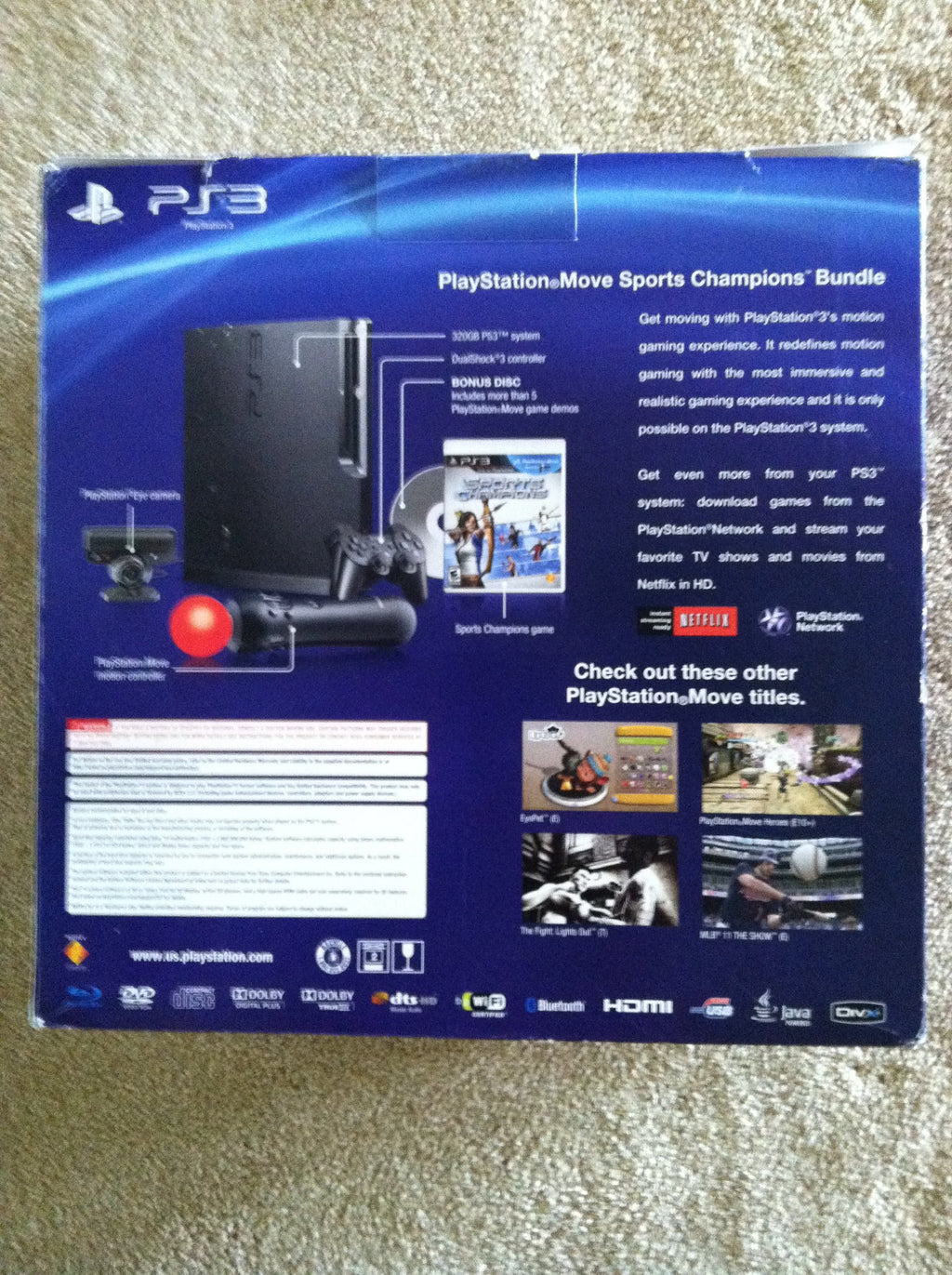 PlayStation 3 320 GB System G7424