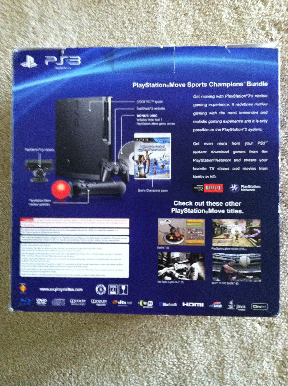 PlayStation 3 320 GB System G7424
